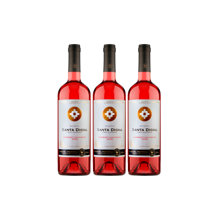 3 botellas Santa Digna Rosé